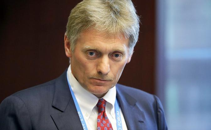 На фото: пресс-секретарь президента РФ Дмитрий Песков.