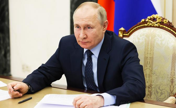 На фото: президент РФ Владимир Путин.