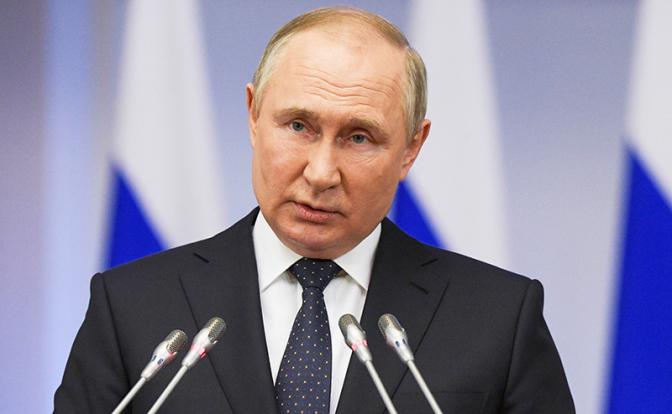 На фото: президент РФ Владимир Путин.