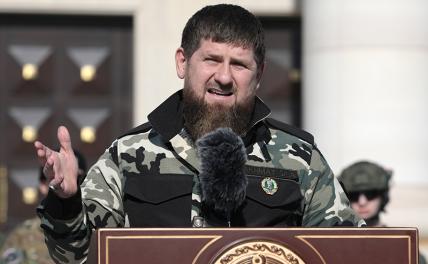 На фото: глава Чеченской Республики Рамзан Кадыров.