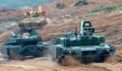 Северодонецк: «Терминаторы» удачно прикрывают танки Т-90, которые не зря "Прорывом" назвали