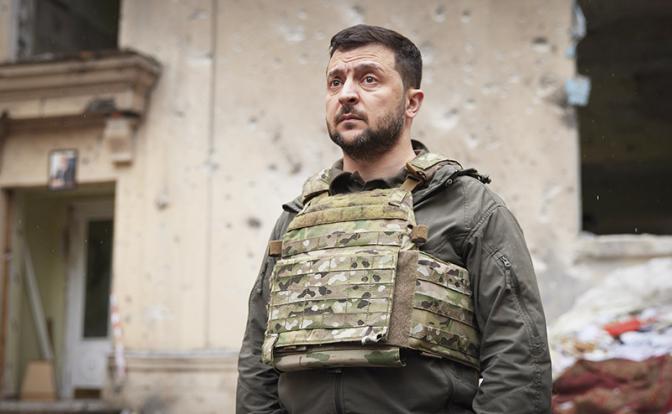 На фото: президент Украины Владимир Зеленский.