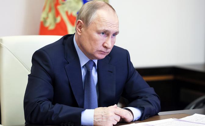 На фото: президент РФ Владимир Путин.