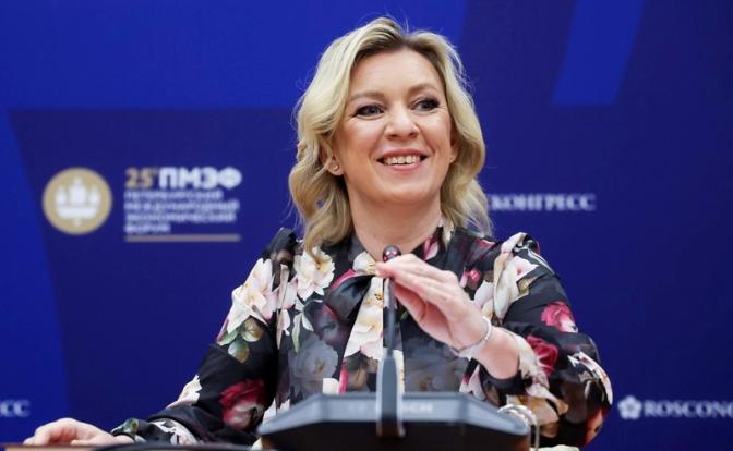 На фото: официальный представитель МИД РФ Мария Захарова