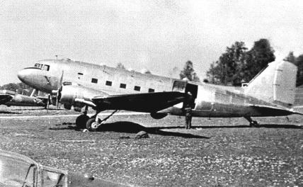 На фото: самолет Tp 79 ВВС Швеции, производный от Douglas DC-3