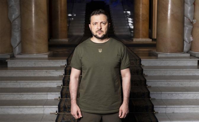 На фото: президент Украины Владимир Зеленский.