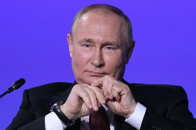 На фото: президент РФ Владимир Путин
