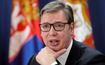На фото: президент Сербии Александр Вучич
