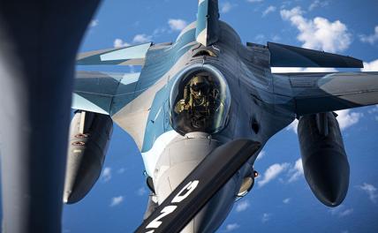 F-16 собирается поохотиться за МиГами и Су на Украине