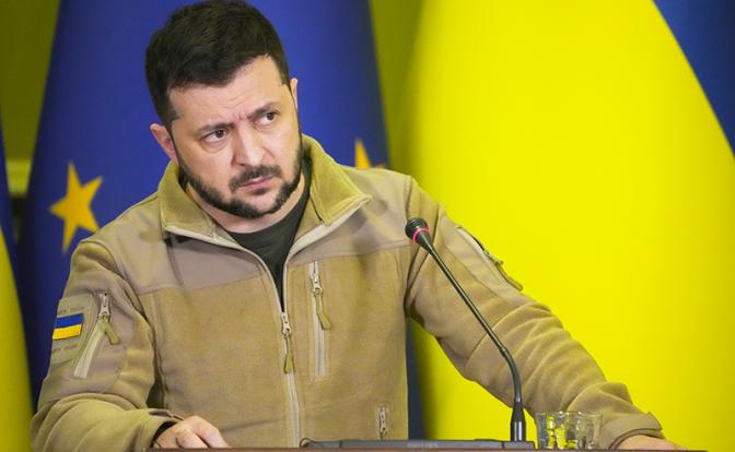 На фото: президент Украины Владимир Зеленский.
