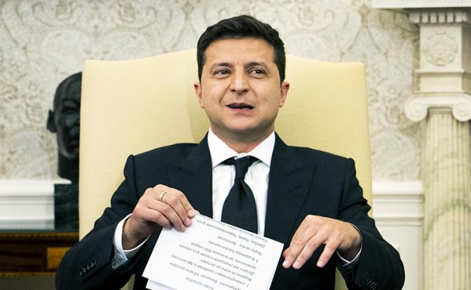 На фото: президент Украины Владимир Зеленский.