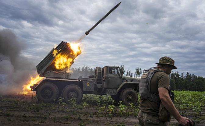 На фото: позиции украинских военных в Харьковской области