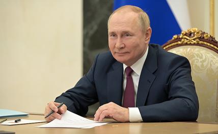 На фото: президент РФ Владимир Путин.