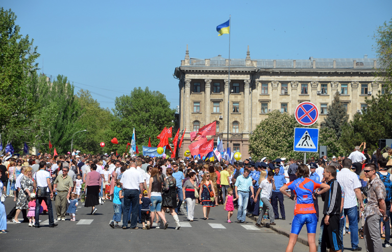 На фото: 9 мая 2013 года в Николаеве