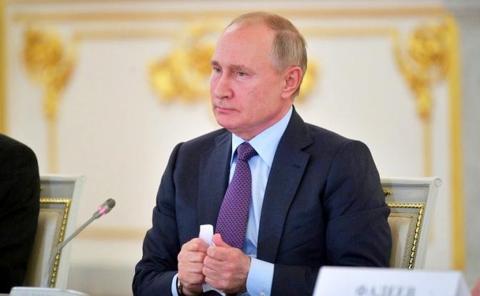 На фото: президент России Владимир Путин.