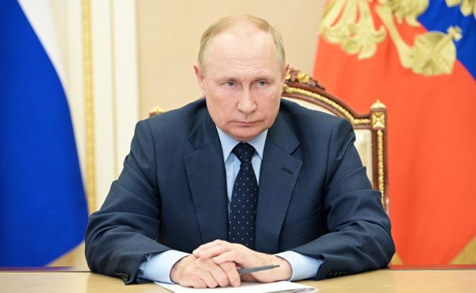 На фото: президент РФ Владимир Путин