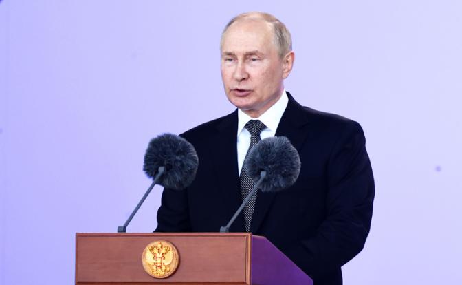 На фото: президент РФ Владимир Путин