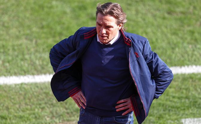 На фото: бывший главный тренер подмосковных «Химко» Сергей Юран