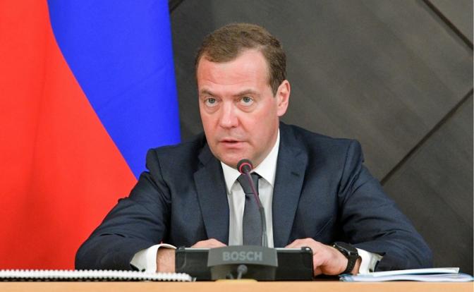 На фото: зампредседателя Совбеза РФ Дмитрий Медведев