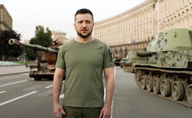 На фото: президент Украины Владимир Зеленский