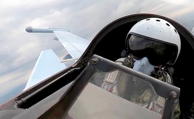 Российские лётчики сбили два украинских самолёта
