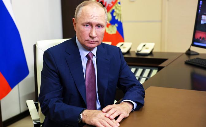 На фото: президент РФ Владимир Путин