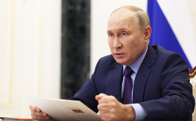 На фото: президент РФ Владимир Путин