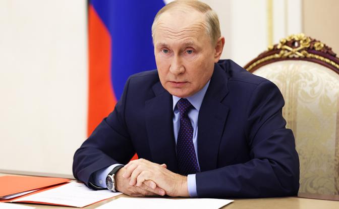 На фото: президент РФ Владимир Путин.