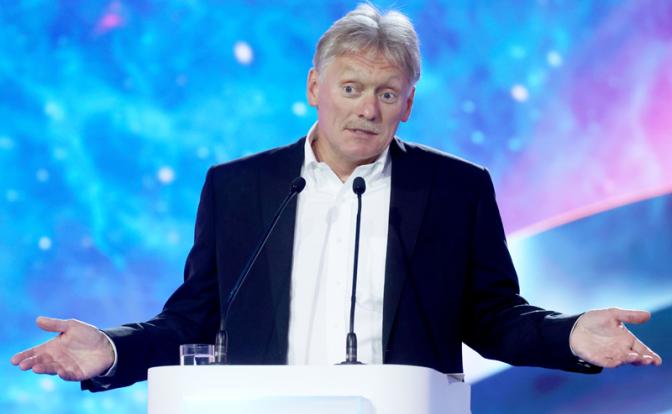 На фото: пресс-секретарь президента РФ Дмитрий Песков