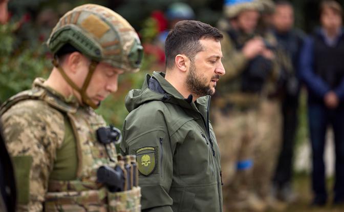 На фото: президент Украины Владимир Зеленский