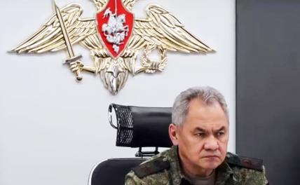 На фото: министр обороны РФ, генерал армии Сергей Шойгу.
