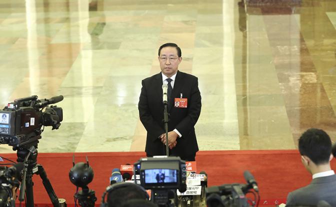 На фото: экс-замглавы министерства общественной безопасности Фу Чжэнхуа.