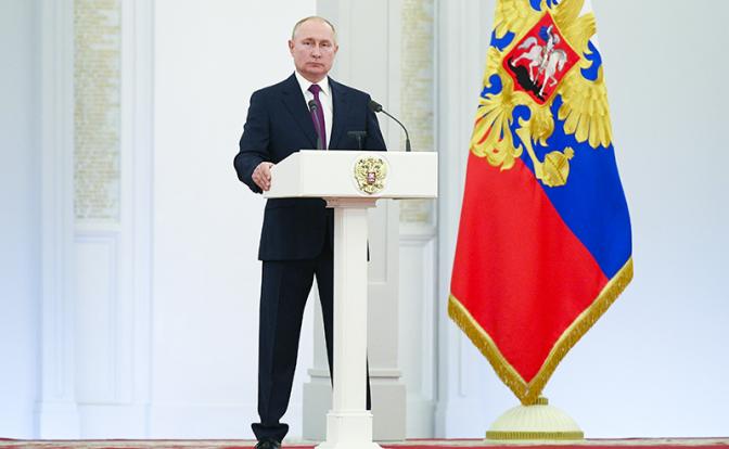 На фото: президент России Владимир Путин