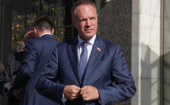 На фото: член верхней палаты парламента РФ Александр Башкин