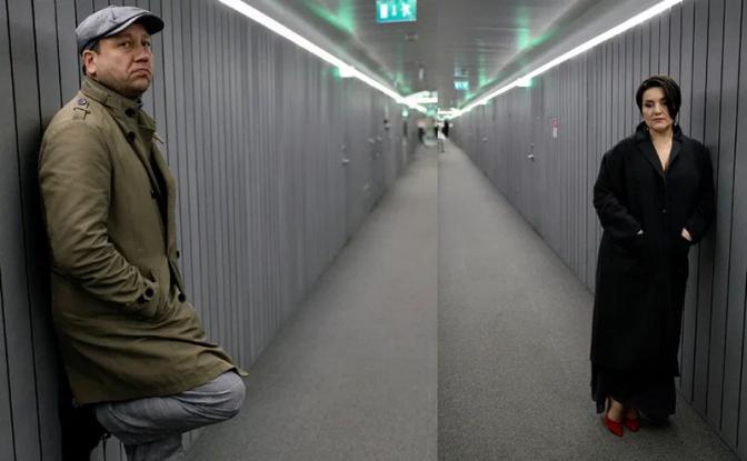 На фото: Инга Оболдина и Георгий Дронов