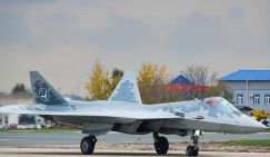 Новый вариант Су-57: F-22 начинает понимать, где для него главная засада в воздушном бою
