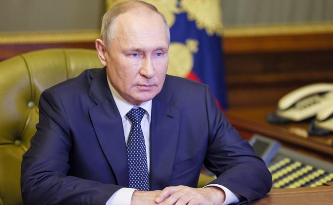 На фото: президент РФ Владимир Путин