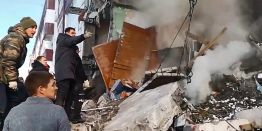 Взрыв в жилом доме на Сахалине: фото с места событий