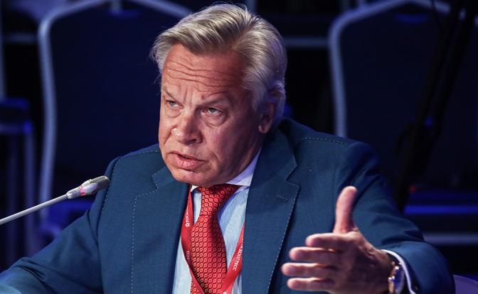 На фото: российский сенатор Алексей Пушков.