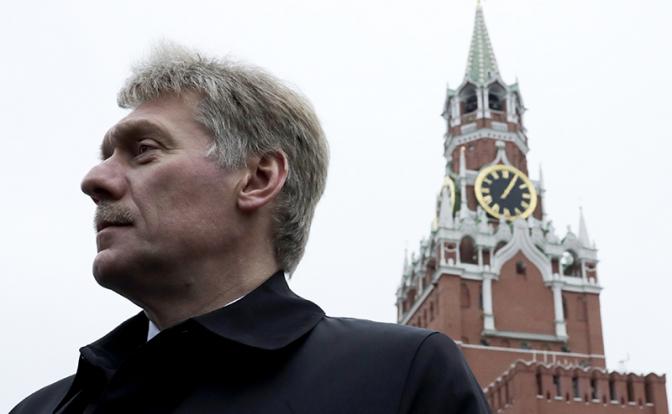 На фото: пресс-секретарь президента РФ Дмитрий Песков