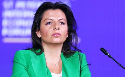 На фото: главный редактор медиагруппы «Россия сегодня» и телеканала RT Маргарита Симоньян