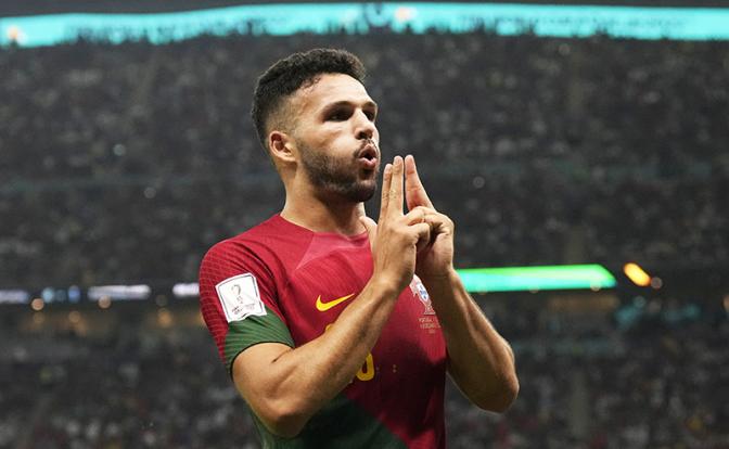 На фото: форвард сборной Португалии Гонсалу Рамуш