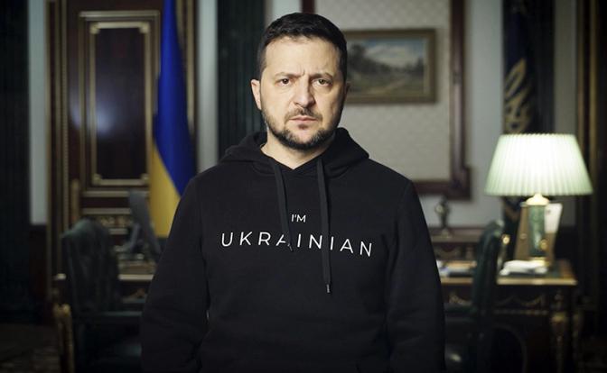 На фото: президент Украины Владимир Зеленский