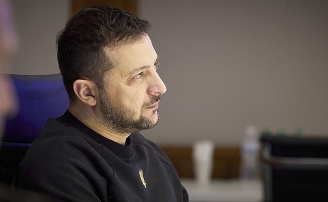 На фото: президент Украины Владимир Зеленский