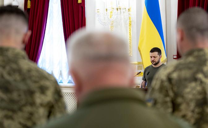 На фото: президент Украины Владимир Зеленский