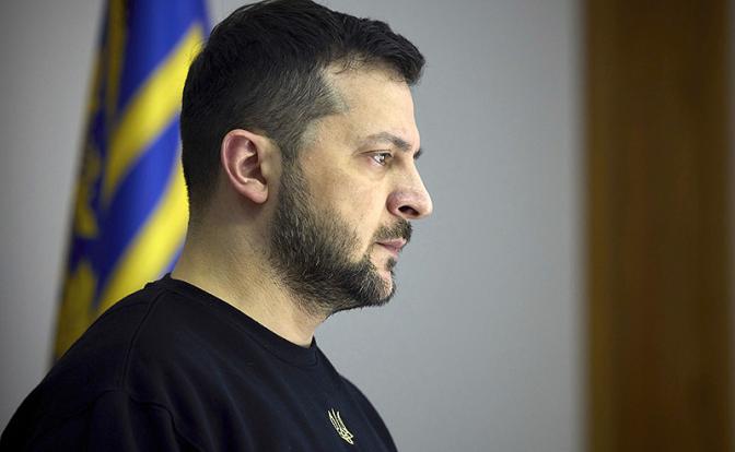 На фото: президент Украины Владимир Зеленский