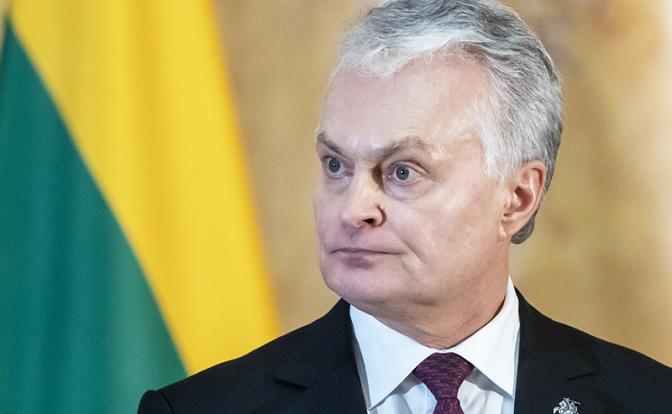 На фото: президент Литвы Гитанас Науседа
