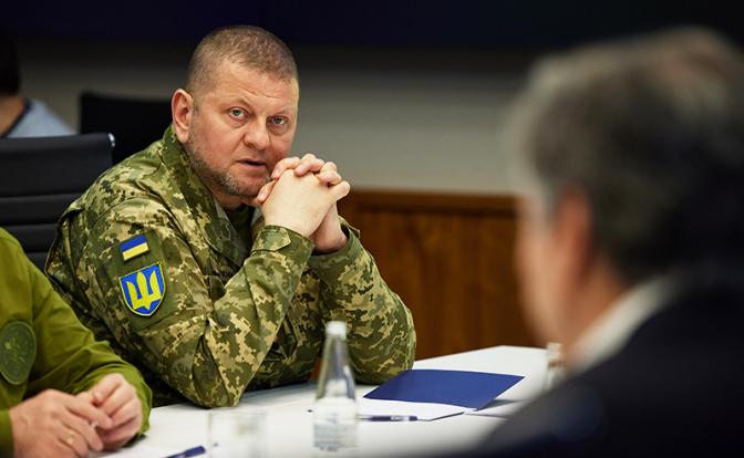 На фото: главнокомандующий Вооруженных сил Украины Валерий Залужный
