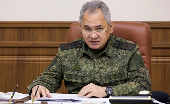 На фото: министр обороны РФ Сергей Шойгу
