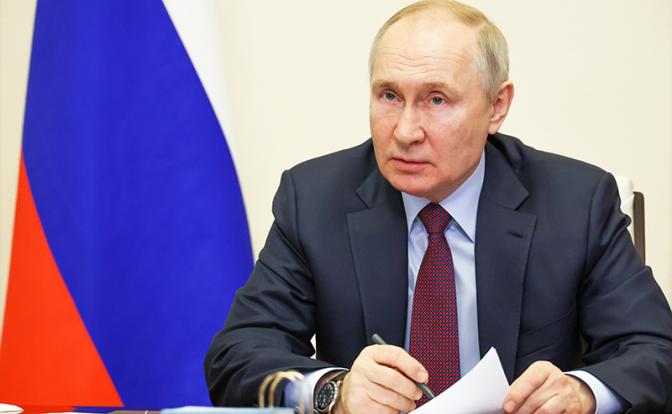 На фото: президент России Владимир Путин